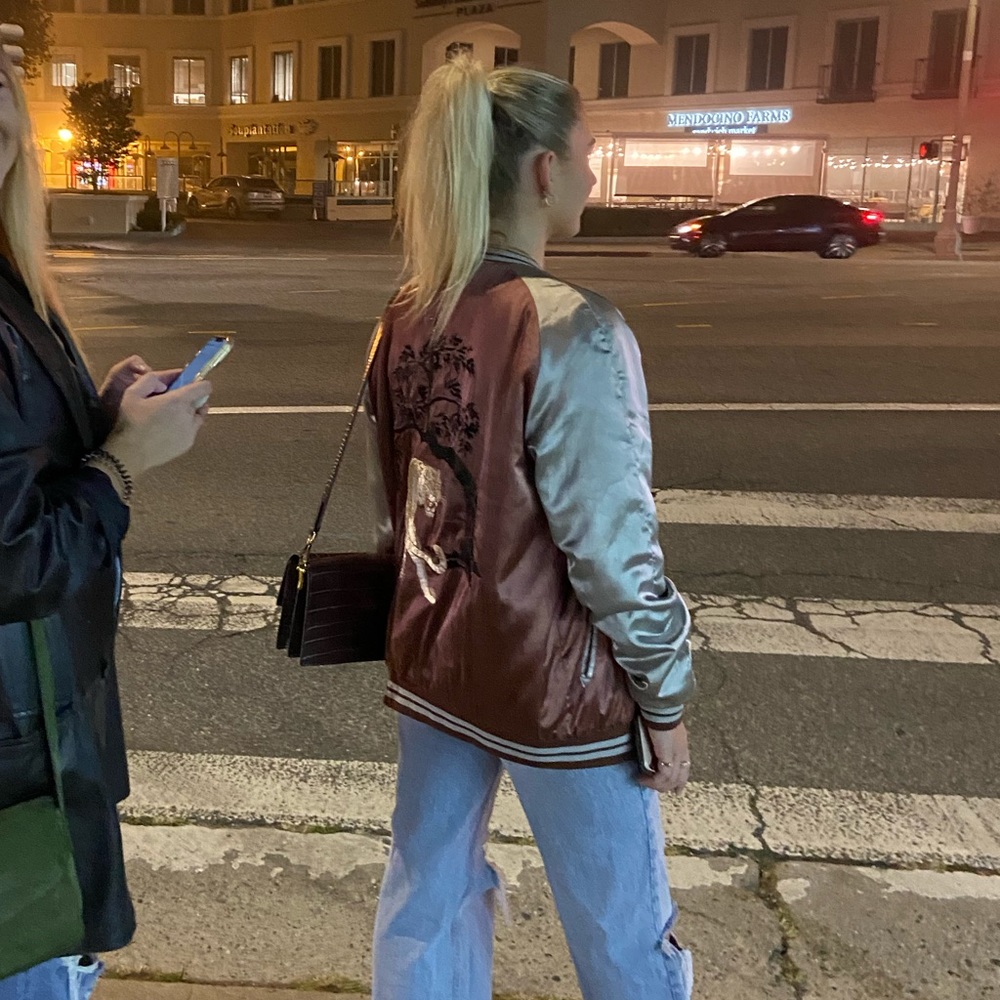 Standard Issue NYC Satin Bomber Jacket